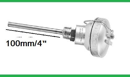 Small Box Head Thermocouple pt100 6mm 100mm