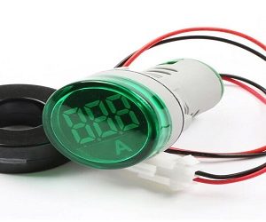 Digital Panel Ampere Meter 0-100A With CT Round