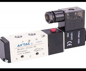 Electric Solenoid Valve 220volt AC 1/4" Port Size