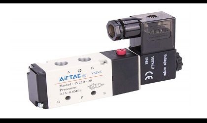 Electric Solenoid Valve 220volt AC 1/4″ Port Size