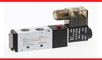 Electric Solenoid Valve 24volt DC 1/4″ Port Size