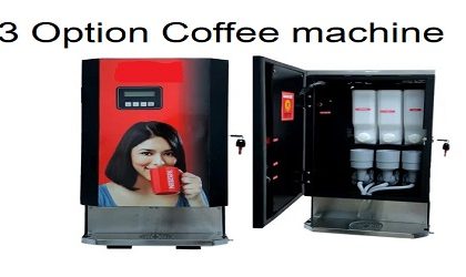 Coffee Vending Machine Top System 3 Lane