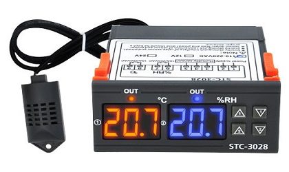 Digital Temperature & Humidity Controller STC-3028