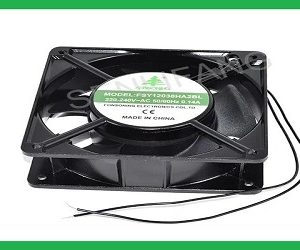 High-Speed 220VAC Exhaust Fan 120x120x38mm For Ventilation