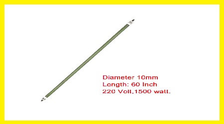 Premium Corrugation Machine Heater Rod 10mm 60 inch