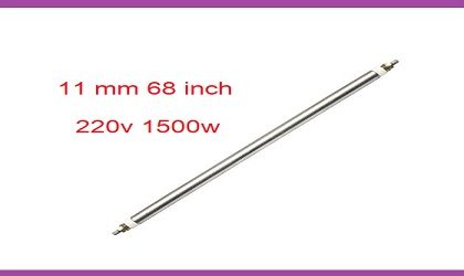 Premium Corrugation Machine Heater Rod 11mm 68 inch