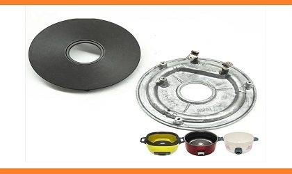 Rice Cooker Heating Plate 1000 Watt Black