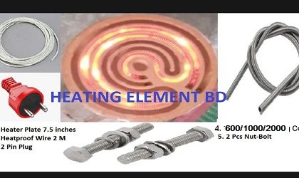 Heating Plate Double Coil Fullset 600w 1000w 2000w