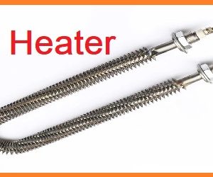 Air Heating Tube With Fin Strip 24” 220 Volt 3000 Watt