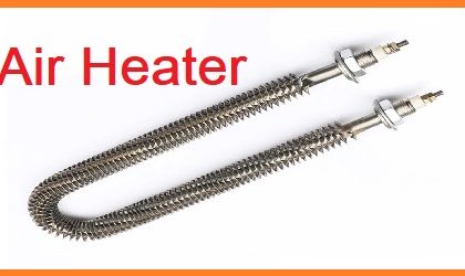 Air Heating Tube With Fin Strip 24” 220 Volt 3000 Watt