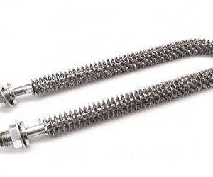 Air Heating Tube With Fin Strip 20” 220 Volt 2500 Watt
