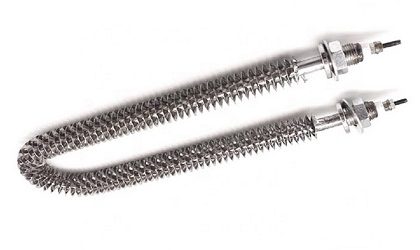 Air Heating Tube With Fin Strip 14” 220 Volt 1500 Watt