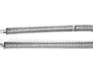 Air Heating Tube With Fin Strip 30” 220 Volt 4000 Watt