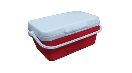 Portable Ice Bucket for Travel Party Bar Ice Cubes & More - Image 3