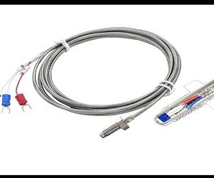 Pt100 Thermocouple 5x25mm with 2 Meter Cable
