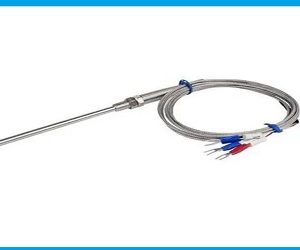 Pt100 Thermocouple 5x300mm with 2 Meter Cable