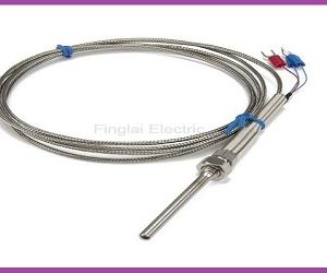 Pt100 Thermocouple 5x50mm with 2 Meter Cable