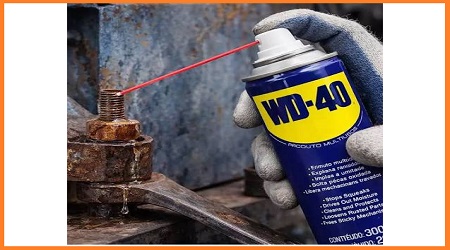WD-40 Brown Spray Lubricant for protects metal from Rust - Image 4
