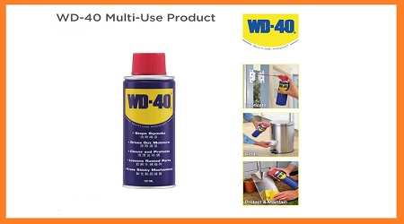 WD-40 Brown Spray Lubricant for protects metal from Rust - Image 3